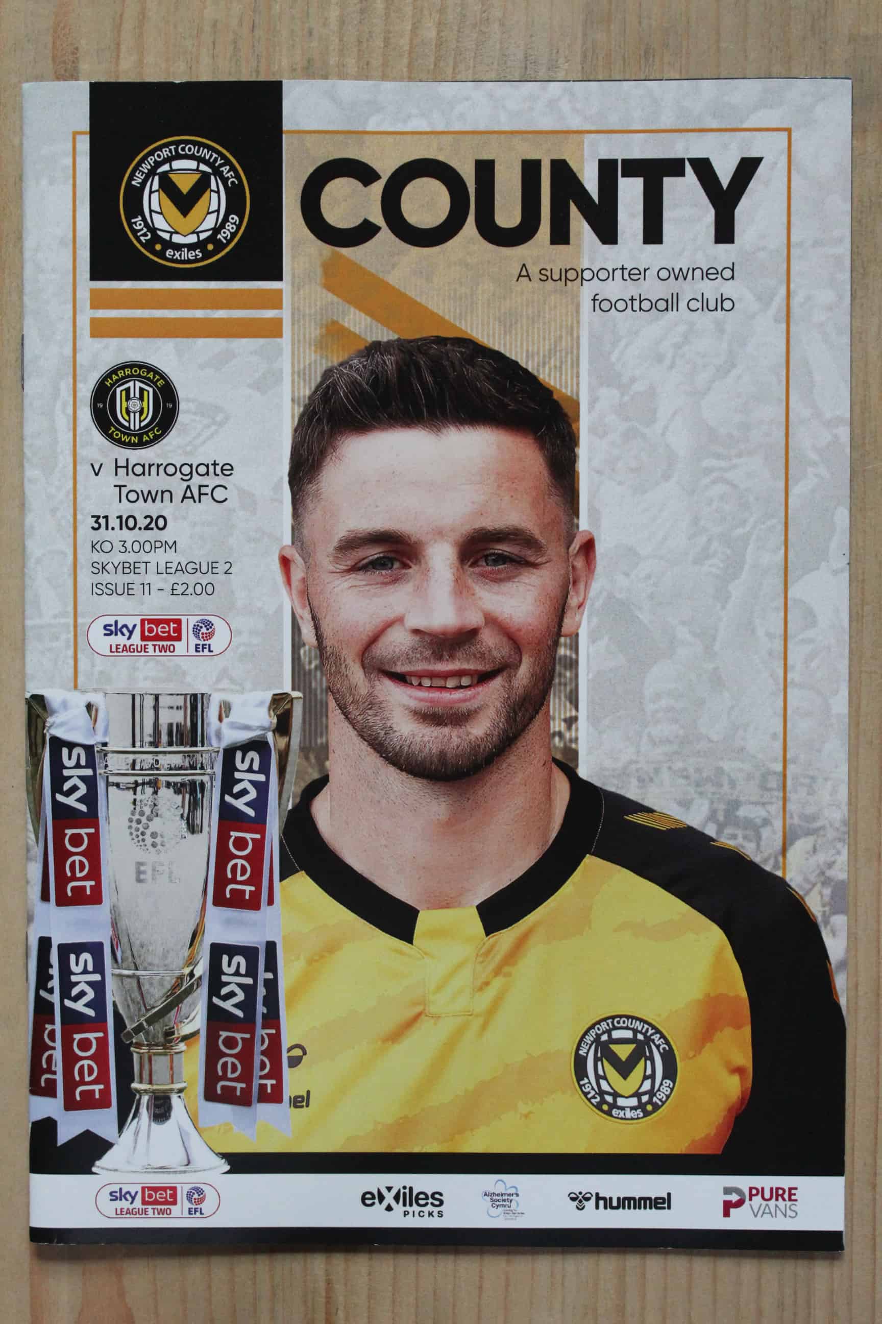 Newport County AFC v Harrogate Town 